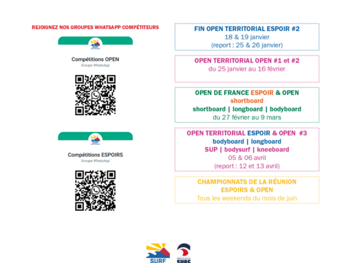 Calendrier sportif saison 2025